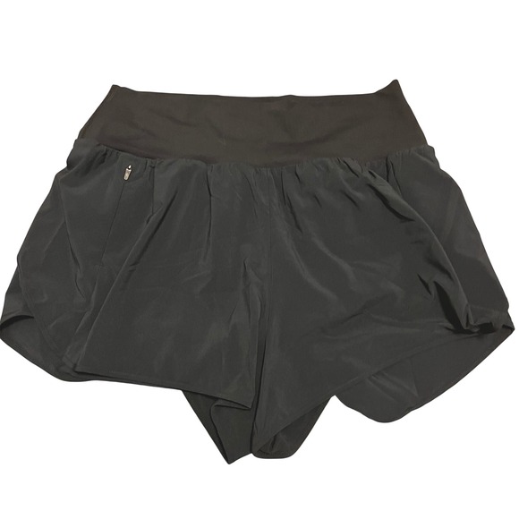 CRZ YOGA Pants - CRZ YOGA Women's Black Running Athletic Workout Shorts Size L